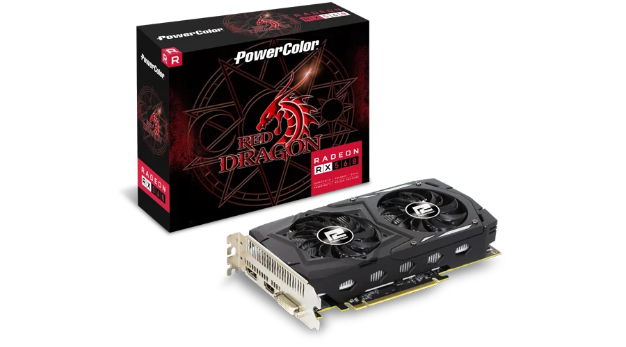 PowerColor Red Dragon Radeon RX 560 16CU 2GB GDDR5 OC
